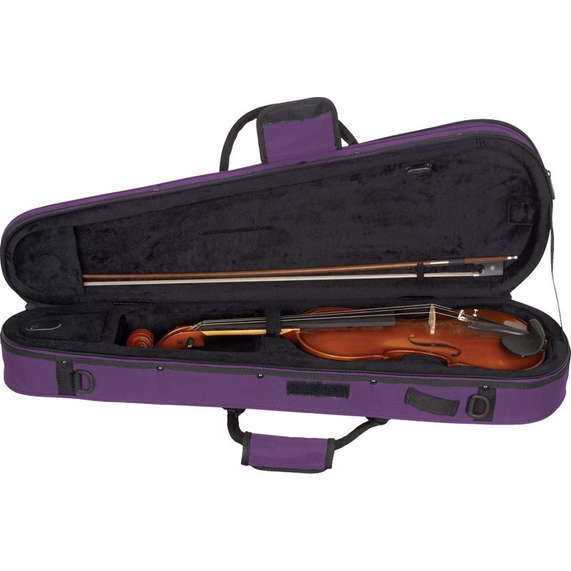 Protec 4/4 Violin Shaped MAX Case, Model MX044PR Purple - Image 4